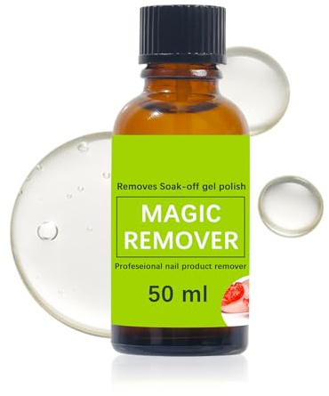 Solvente Per Unghie Acriliche - 50ml Soluzione Per Immersione - Delicato Naturale per Principianti Donne Salone