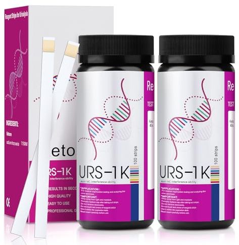 200 Stück Ketone Teststreifen Ketose zum Testen des Ketosespiegels | Keto Sticks Teststreifens für Low Carb & Ketogene Ernährung, Keto Test für Den Hausgebrauch