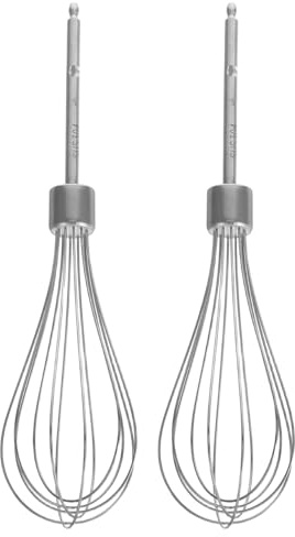 Amosfun 2 StüCk Edelstahl RüHrbesen Ersatz FüR Handmixer Zum Backen Mischen Und Schlagen Von Eiern Kompatibel Mit KüChen HandrüHrgeräT Und KüChenhelfer