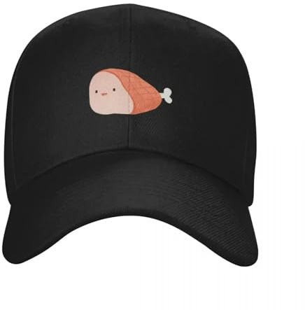 FBKKFCL Casquette de Baseball Jambon cuit au Miel, Casquette de Golf, Casque Rigide, Chapeaux Amusants pour Filles et Hommes