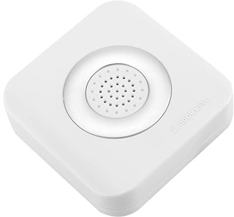 Garosa Campanello Elettrico 12V - Campanello Cablato per Porta d'Ingresso con Alimentazione a Batteria, Installazione Facile Senza Opere Murarie Ideale per Casa e Ufficio