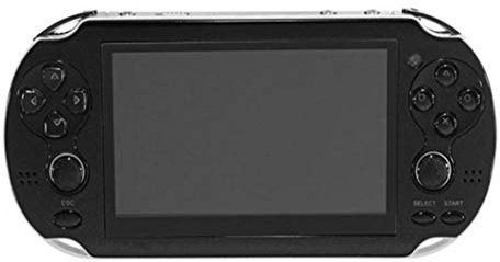 C-FUNN 4.3 Inch Portable Handheld Game Console Player 300 Game Built in Video Camera - Black
