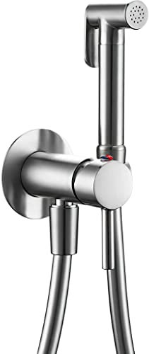 VALAZ - Rubinetto da incasso rotondo in acciaio spazzolato serie Guadiana