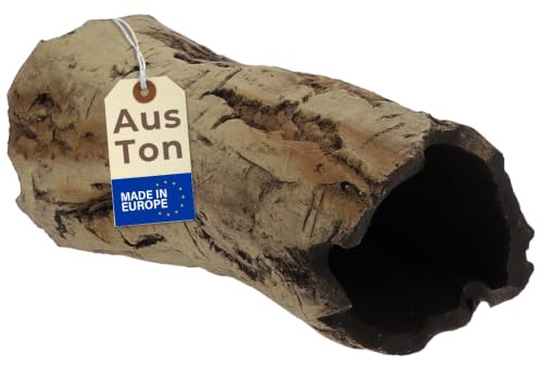 GarPet Aquarium Deko Höhle Röhre Reptilien Wurzel AST Holz Ablaichhöhle Ablaichröhre Fisch Krebs Wels Laichröhre Tonröhre Laichhöhle