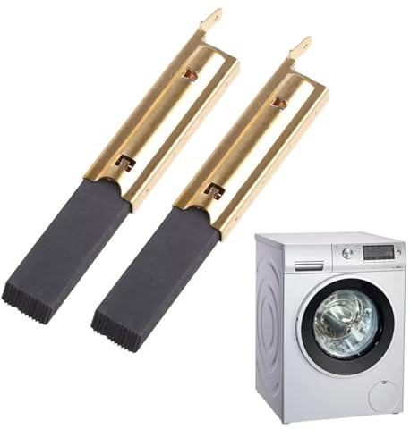 1 par de escobillas de carbón L94MF7, para lavadora, motor eléctrico, escobillas de carbón, para lavadora, motor, carbón, 5 x 13,5 x 39,6 mm