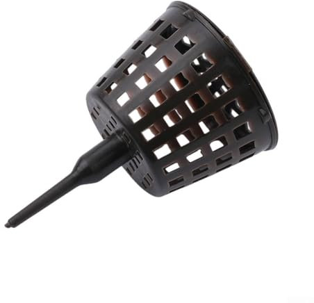 Gardening Supplies Lot de 100 boîtes d'engrais pour bonsaï et plantes grasses en résine PP sûre (café + couvercle)