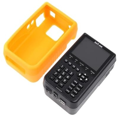 AYJYZHIAG WS6909 3.5'' DVB-S e DVB-T Combo Signal Finder 6909 Misuratore di Segnale satellitare e terrestre Sathero Satlink Ws-6909