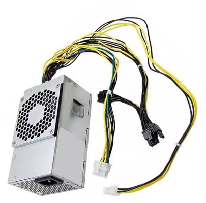 RWAJZAX Alimentatore di rete per PC desktop, funzionamento silenzioso per PC di piccole dimensioni 180 W/250 W/300 W/500 W/550 W/600 W Alimentatore di rete per piccoli alloggiamenti