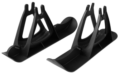 Hemobllo Schneeschlittenbrett für Kinder 35X18X10cm Reifenskibrett aus Kunststoff 12–14 Zoll Laufradkompatibel Outdoor Skifahren