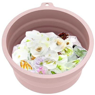 Ice Facial Bowl - Cooling Container For Cold Therapy And Skin Toning,Portable Firming Beauty Tool For Home, Travel And Professional Use