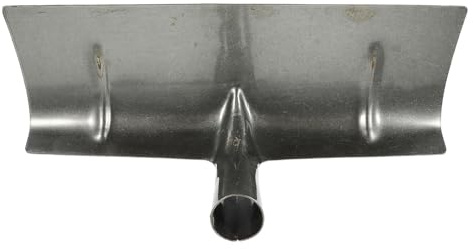 VICASKY Pala Per Letame Di Piccione Testa in Ferro Resistente Rastrello Singolo Per Pulizia Gabbia Bestiame e Uso Agricolo