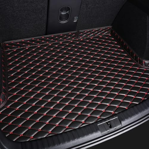 YIANKWY Car Boot Liner Car Leather Trunk Mat Boot Liner Car Boot Mat Boot Liner for Dacia Duster 2018-2023 for All Weater Waterproof Non-slip,D