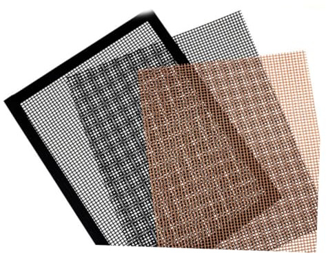 HEMOTON 3 pièces Tapis Barbecue Réutilisable Fibre de Verre Antiadhésif pour Protection Plaque Cuisson et Barbecue Grill Résistant Chaleur et Facile à Nettoyer