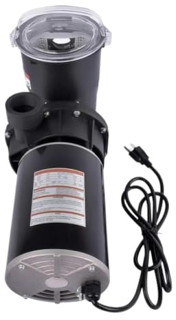 Bomba de piscina de 1HP 115V para piscinas elevadas compatible con los modelos Hayward Power Flo