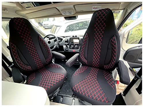 Größe Sitzbezüge kompatibel mit Citroen Jumper Typ 250 Fahrer & Beifahrer ab 2006-2022 PL402
