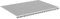 vidaXL Tissu de Remplacement pour Auvent Toile d'Auvent Tissu de Rechange pour Store Banne de Jardin Terrasse Extérieur Anthracite et Blanc 5x3,5 m