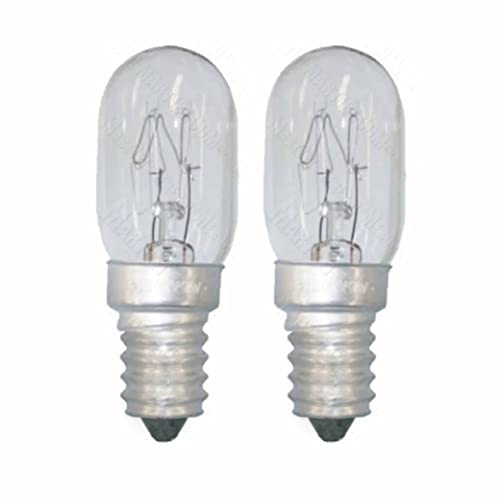 2 Microwave Oven Lamp Light Bulbs 25w 120v Replacement Lighting Intermedium E14 E14 Light Bulb 14mm Diameter Base