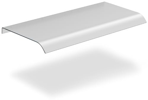 DKIEI Door Canopy Outdoor, Frosted Front Door Canopy Waterproof, Porch Rain Awning for Window, Patio, Roof Cover, UV Protection, 40 x 100cm