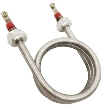 DHVIJA Élément de Chauffage de l'eau 220V 1200W SS304 Vis Tubulaire Immersion dans l'appareil de Chauffage Joyous