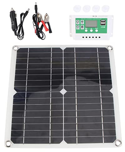 CAXUSD Chargeur Solaire Portable 40 W Ensemble De Panneaux De Charge Pratiques Pour Extérieur Solution Économie Énergie Recharge