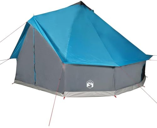 Tipi-Familienzelt für 12 Personen, wasserdicht, 185T Polyester mit PU-Beschichtung, ideal für Camping und Outdoor-Abenteuer