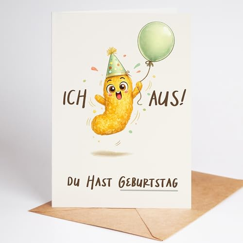 Lovely Cards -Ich Flip aus du hast Geburtstag - lustige Geburtstagskarten für Frauen Männer - Mann Frau - Geburtstagskarte lustig - lustige Geburtstagsgeschenke - A6 (Klappkarte)