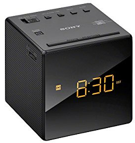 Sony ICF-C1B Cube Clock Radio - Black