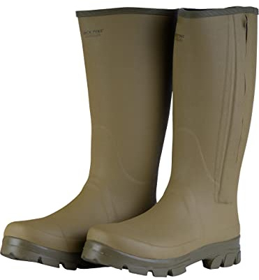 JACK PYKE Ashcombe - stivali Wellington con zip - 44 EU