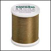300m - Decora No.12 - Farbe: 1157 - altoliv - Stickgarn, Quilt- und Overlockgarn aus glanzvoller Viskose