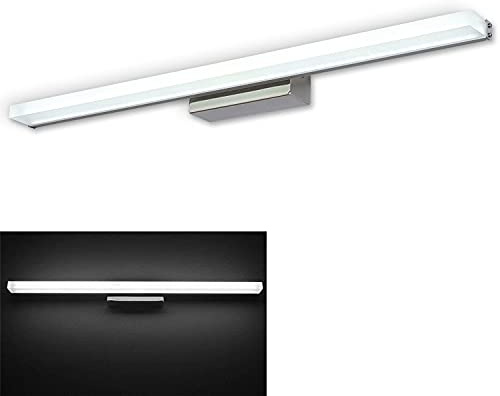 30W 2400LM LED Spiegelleuchte 150CM, LED Schminklicht Badleuchte Wandleuchte Badlampe für Badzimmer und Wandbeleuchtung, Spiegelschranklampe Schrankleuchte Bad Spiegellampe, 6000K Kaltes Weiß licht