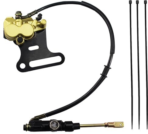 PRO BAT 15mm Rear Brake Caliper Master Cylinder for Chinese Dirt Pit Bike Baja SSR Apollo Taotao Roketa Sunl SSR 50cc 70cc 90cc 110ccc 125cc 200cc 15mm Wheel Shaft