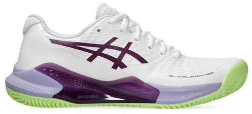 Asics Gel-Challenger 14 Padel sneakers, 5,5 UK, Vit djup malvafärgad, 39 EU