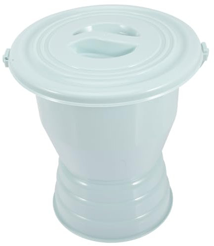 minkissy Pottino Per Ragazza Con e Design Ergonomico Urinatoio Per Anziani e Disabili Comodo Notturno Per e Ospedaliero Colore Blu