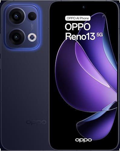 OPPO Reno13 F 5G 8GB RAM 256GB Storage - Luminous Blue - CPH2699L-Blue