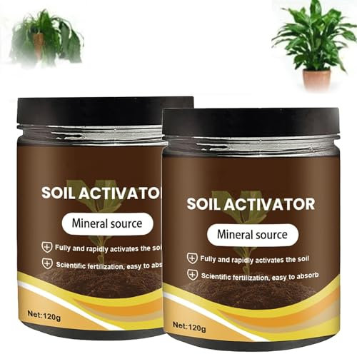 Soil Pro Activator - Soil Activator for Plants, Professional Bone Meal Fertilizer for Root Development & Nutrient Uptake, Water-Soluble Formula for Vegetables and Indoor Plants (2)