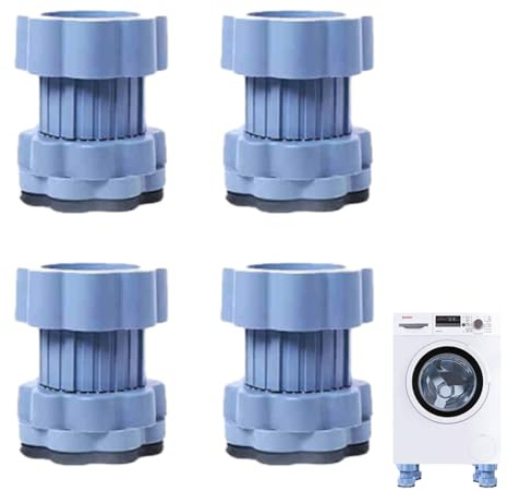 Coussin rehausseur Universel for Socle de Machine à Laver,base antidérapante absorbant les chocs, Protection Anti-Marche for socles, coussin rehausseur,for Machines à Laver et réfrigérateurs