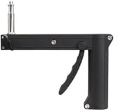 63 cm-190 cm Lichtstativ 1/4 und 3/8 Schraube mit Rädern Klappstativ for Studioblitz LED-Licht Softbox COB-Licht(Just Gun Holder)