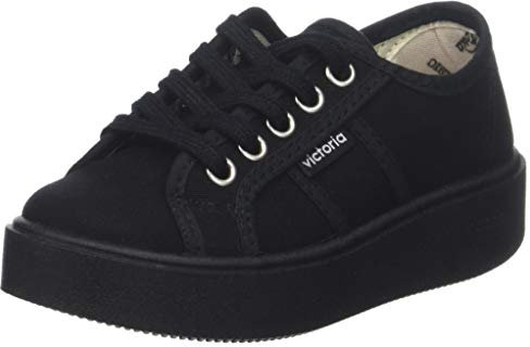 victoria Plataforma Basket Utopia Lona Monocromo 1260111-WOMEN para Mujer Negro 37