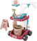 Coo11 16Pcs Kids Cleaning Set Realistic Vacuum Cleaner for Toddlers, Kids Home Cleaning Cart, Broom Dust Pan Learning Gift for Toddlers for Age 3+ Years (Mobile-Detachable-Trolley)