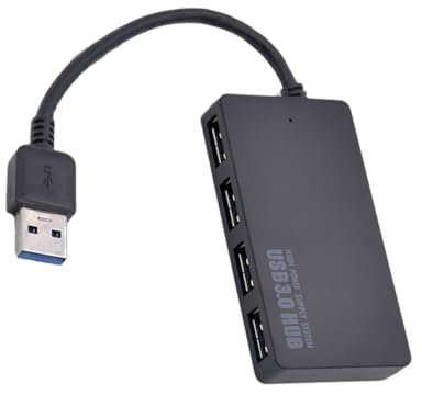 TINEASUR Usb Extender Four-port Hub for Computer Laptop Pc Tablet Mini Usb Adapter Splitter for Smart Devices