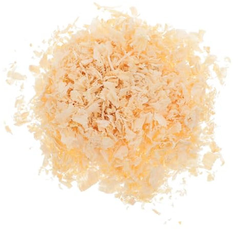 IMIKEYA 1 De Copeaux De Bois pour Litière pour Animaux De Compagnie, Litière Absorbante pour Petits Animaux, Sciure De Bois pour Hamsters, Gerbilles Et Lapins (500 G)