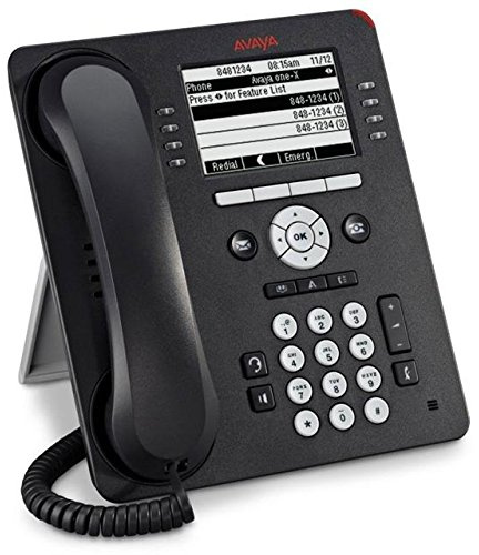 Avaya New 9608 Global 700504844 8 Button Self Lableing VoIP Phone with Icon Keys