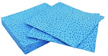 Chiffon étoilé bleu pour séchage et solvant anti-silicone, 40 x 40 cm, professionnel, carrosserie, peinture (10)