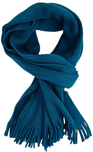 Rotfuchs Strickschal einfarbig modisch 100% Wolle feinstrick (Merino)