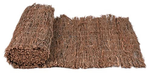 Mugar- Cañizos de ocultación Naturales de Varias Alturas, Longitudes y Materiales Distintos- Delimitación de terrazas, Jardines, Balcones y Zonas de Ocio. (Brezo Extra Plus, 1x3 m)
