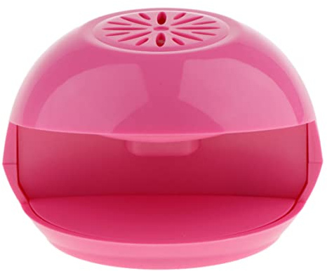 Éventail De Ventilateur De L'ongle Electric Nail Art Refroidissement Air Manucure Van De Ventilateur De Vernis Outils Rose Rouge, Fournitures De Ventilateur, Ventilateur Portable Portable