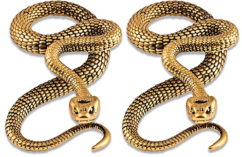 Vankula Ohr Gewichte Flesh Ear Tunnel Weights Hangers Schlange Biene Motte Fledermaus Edelstahl für männer damen Ohrpiercing Gestreckte Schmuck 4mm 5mm 6mm