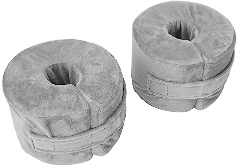 Pongnas Fußerhöhungskissen, Hochklappbare Beinstütze, Knöchelschutz, Fußbeinstützkissen, Gebrochenes Knöchel-Donut-Schaumstoff-Fußerhöhungskissen, Fersenkissen, Beinkeil, Schmerzende