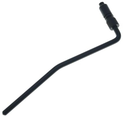 KAISH Complete Tremolo Trem Arm Assembly Whammy Bar with Barrel Socket for FR Special/FR licensed Tremolos Black