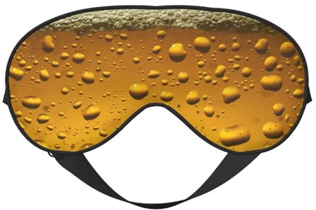 Augenmasken, verstellbare Schlafmaske, Augenabdeckung, Augenschutz, Schattenabdeckung zum Schlafen, Schichtarbeit,Bier